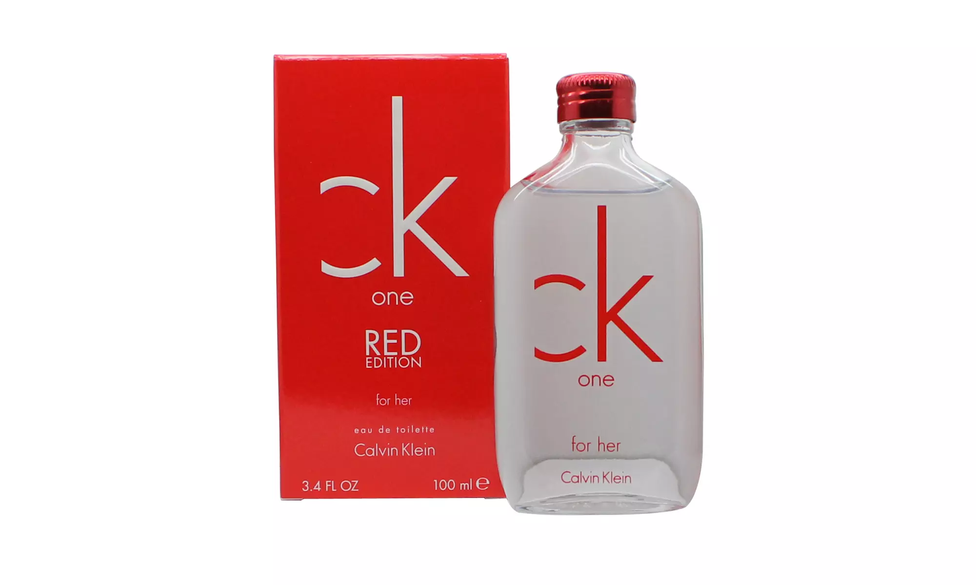 Calvin Klein One Red Edition Eau de Toilette for Women (3.4 Fl. Oz.) - Primary Image