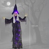 Image 37: Outsunny Voice Activated Halloween Animatronics Witch