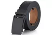 Mio Marino Men's Casual Stitched Leather Ratchet Belt w/ LINXX Buckle Design - Second Medium