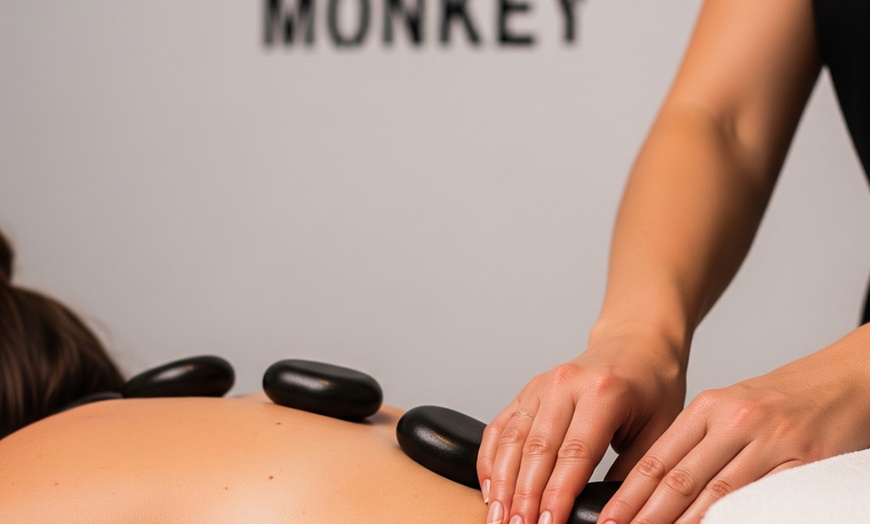 Image 1: Hot Stone & Relaxing Massage at Spin Monkey