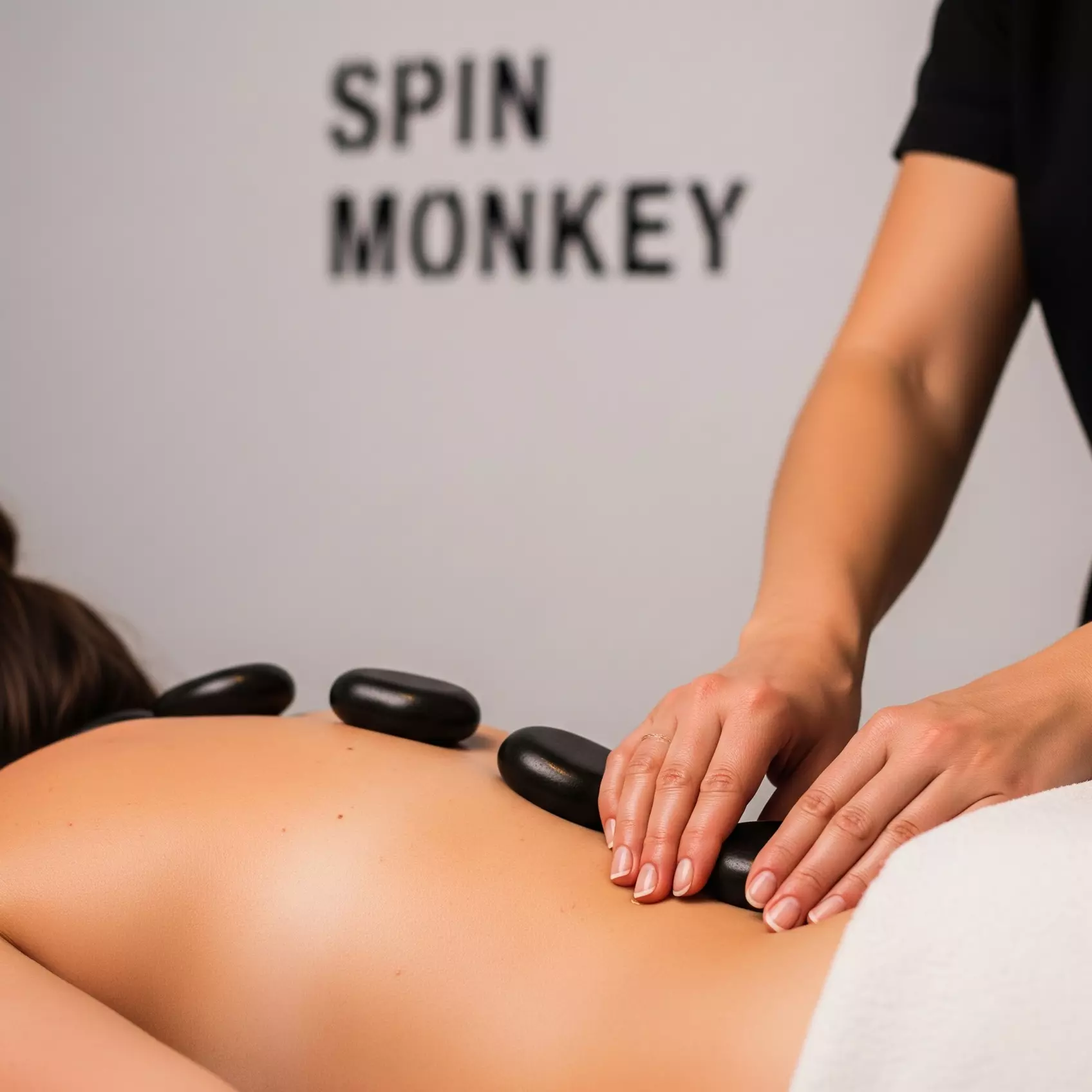 Hot Stone & Relaxing Massage at Spin Monkey