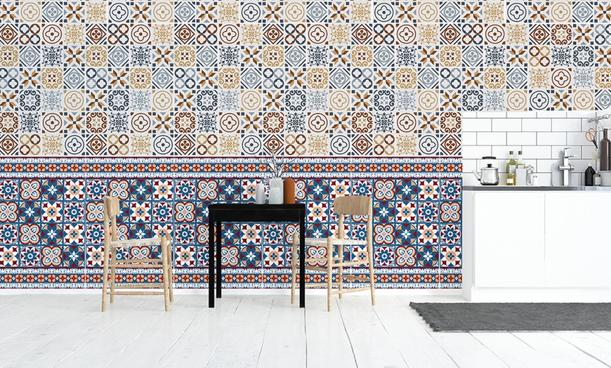 Mosaic Tile Stickers Set | Groupon Goods