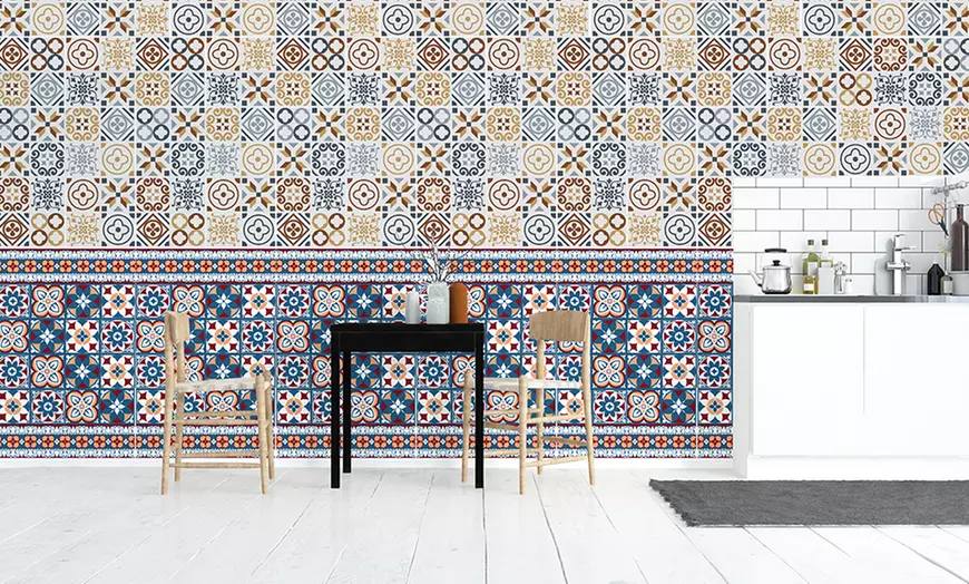 Image 4: Mosaic Tile Stickers Set