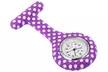 Montre d'infirmière silicone Adrina de Silkon avec affichage du pouls - Second Medium