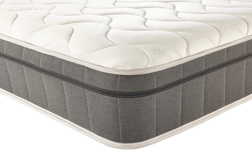Image 10: Aspire Castleton Quilted Headboard Ottoman Bed