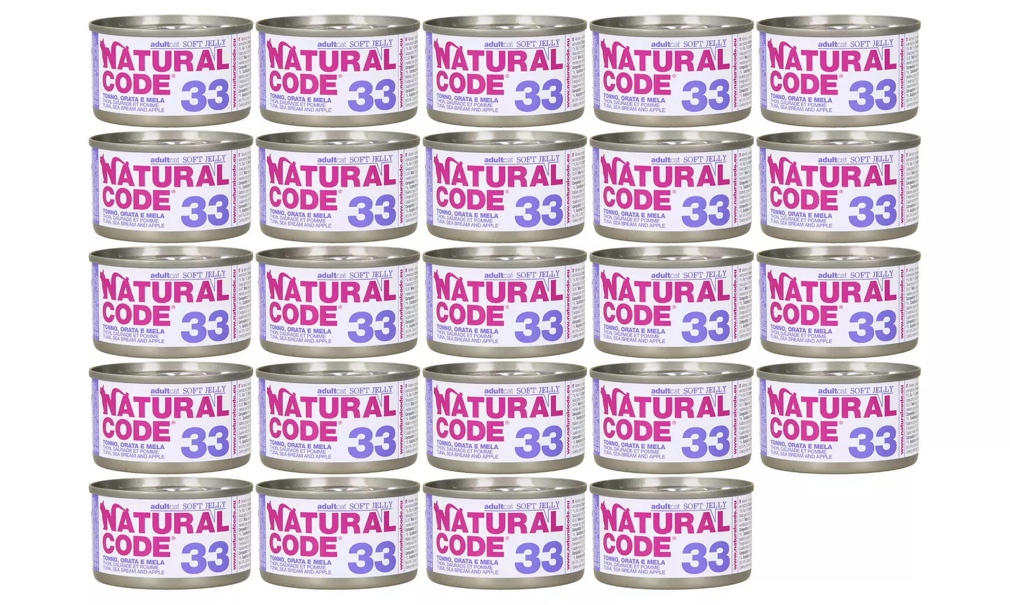 Natural Code - Cibo umido per gatti con ingredienti selezionati