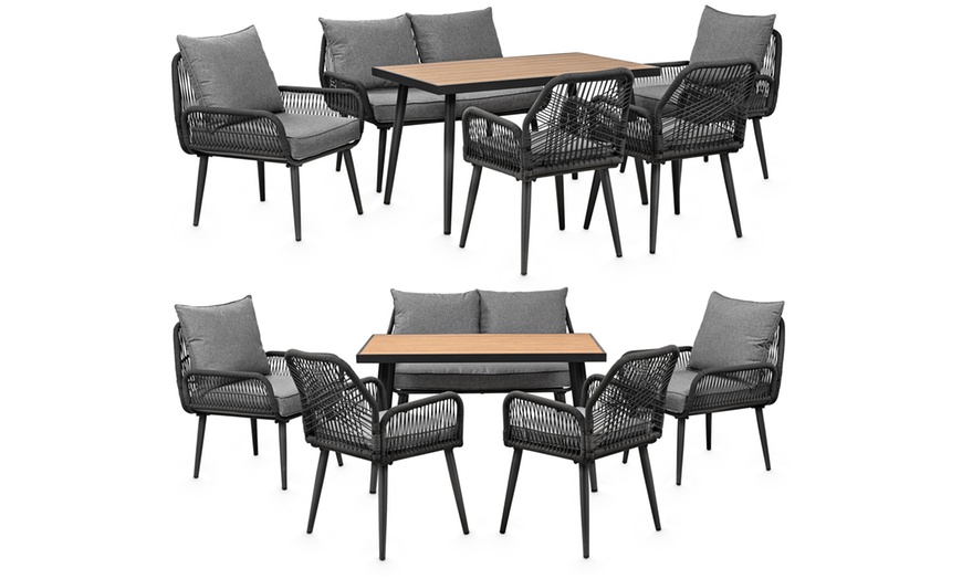 Image 7: Loungeset "Sienna" voor 4 of 6 personen