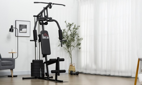 HomCom Multifunction Home Gym Machine