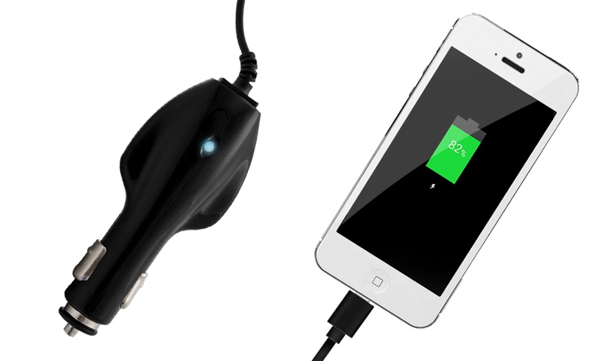 Image 1: Chargeur de voiture pour iPhone
