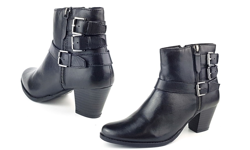 Image 2: Frank James Women's Leather Boots