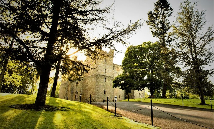 Image 8: Northumberland: 4* Castle View Room or Suite Stay with Battlement Tour