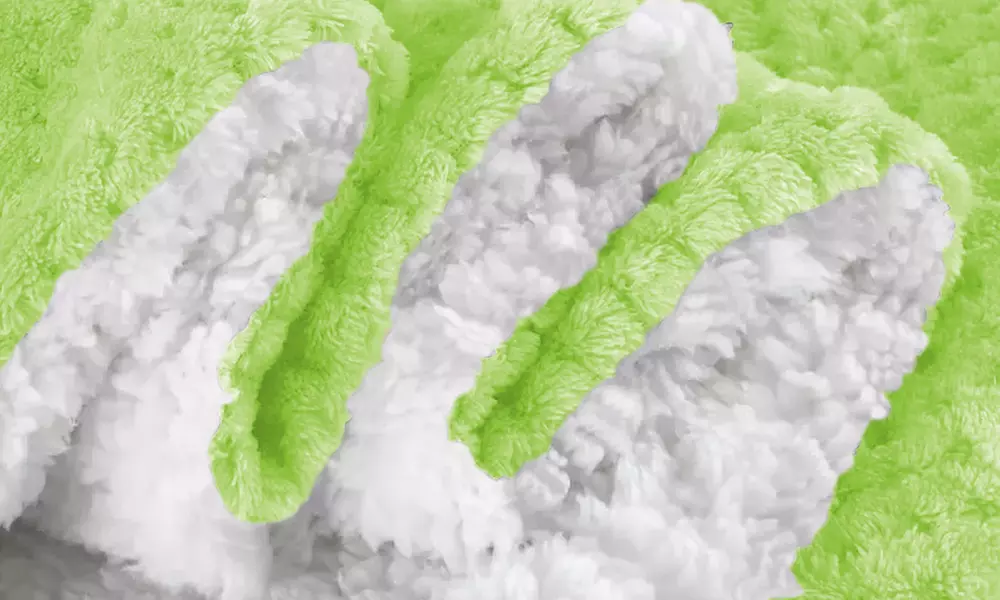 Couverture Sherpa douce double face