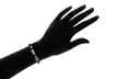 7 Chakra Healing Natural Bead Bracelet with Turtle Charm - Second Medium