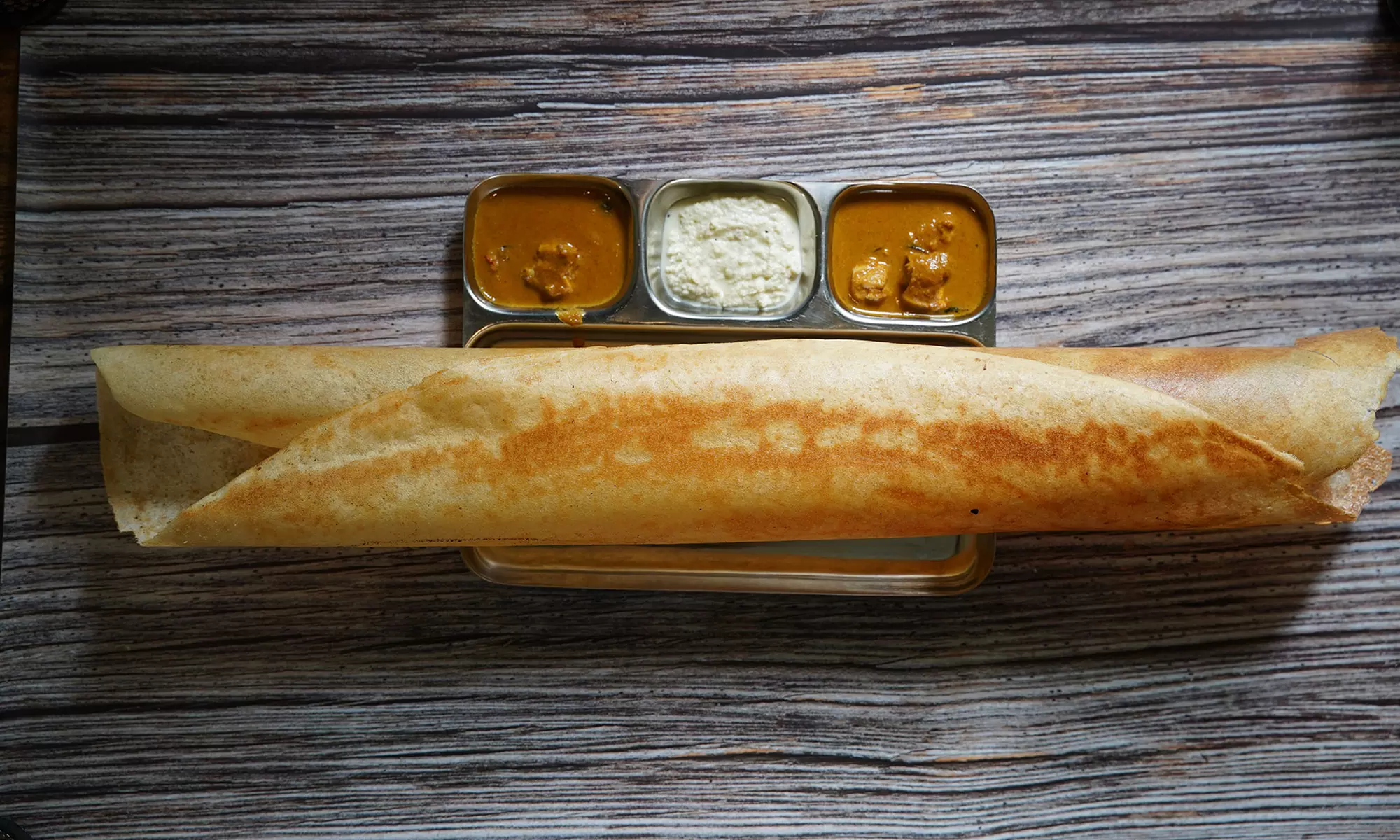 Indisches 3- oder 4-Gänge-Menü nach Wahl für 2 oder 4 Personen