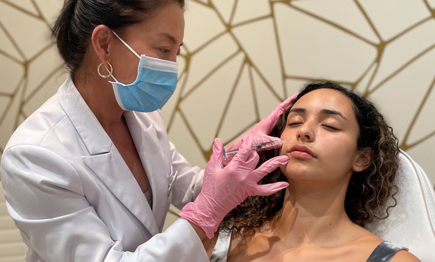 Image 2: Glow Up: Glutathione Drip and Fractora or Morpheus Skin Treatments