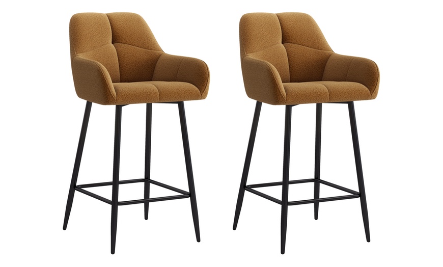 Image 20: Juego de 2 taburetes altos