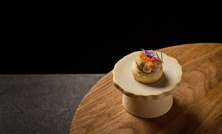 Image 14: Great British Menu with a Twist by Chef Nelly & Prosecco Pairing for 2