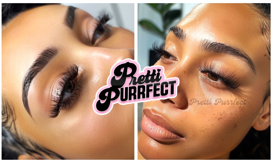 Image 1: Up to 60% Off on Eyelash Extensions at Pretti Purrfect