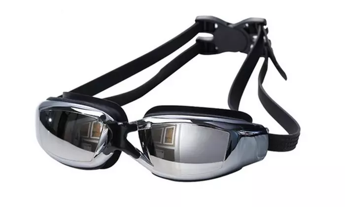 Swim Goggles, No Leaking, Anti-Fog UV Protection Swimming Goggles
