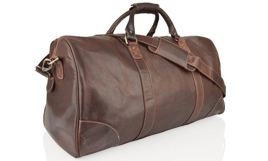 Image 28: Woodland Leather Travel Bags