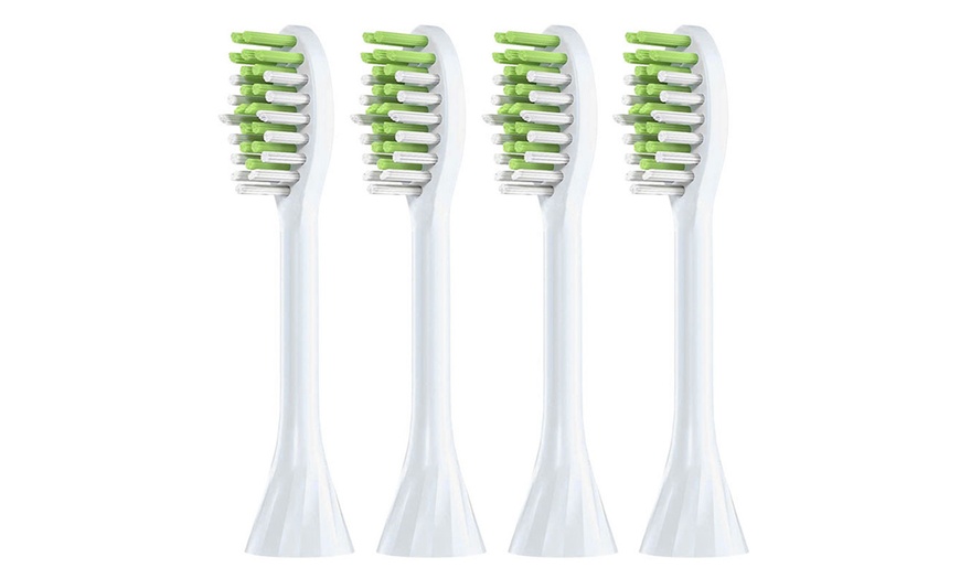 Image 5: 4Pcs Toothbrush Replacement Heads for Philips