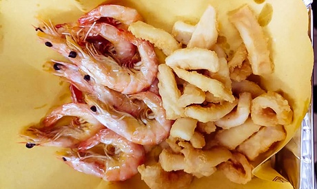 Menu di mare da 4 portate offerto dal ristorante Paolino (sconto 28%). D'asporto