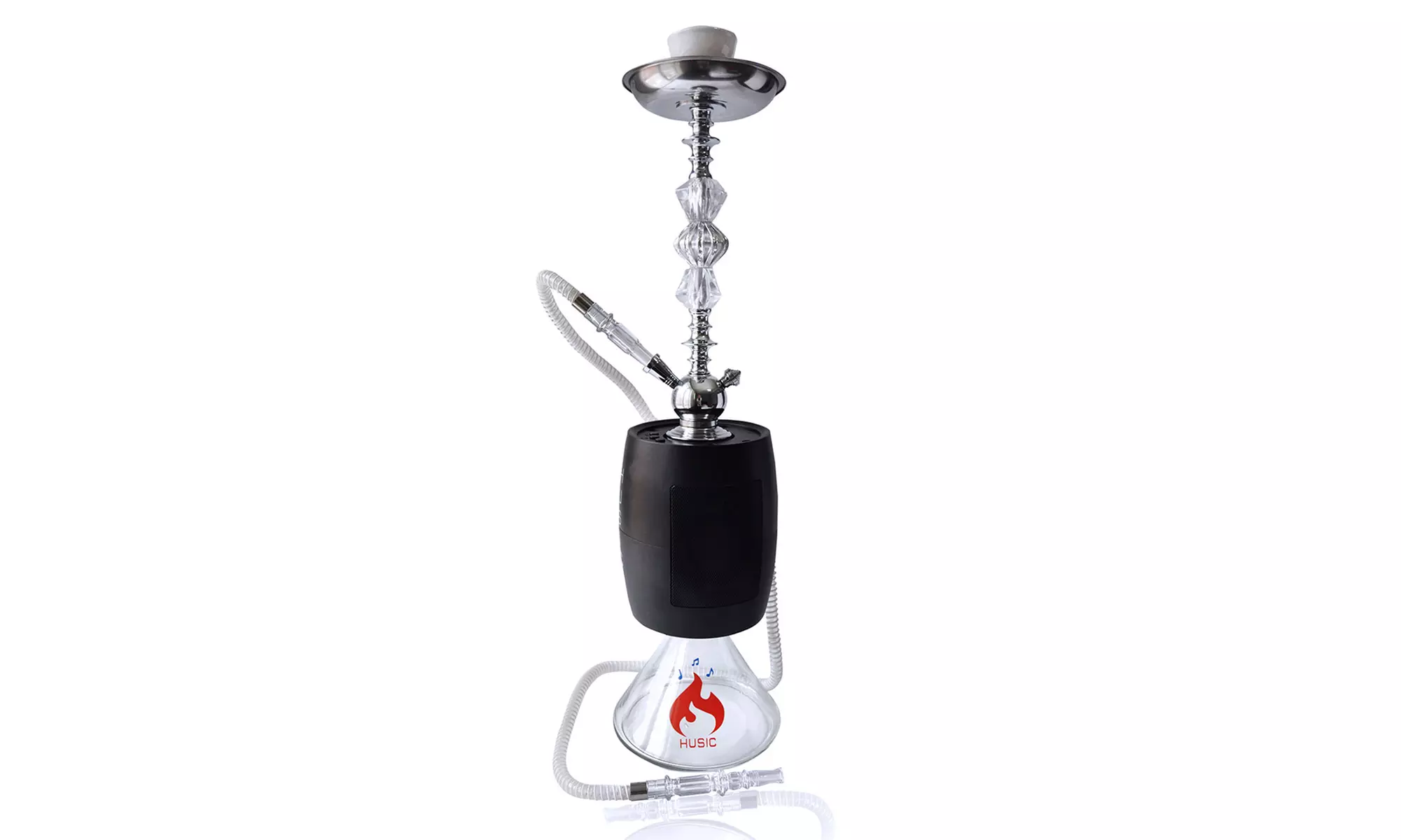 Husic Hookah with Built-In Bluetooth Speaker (9 Piece) - Primary Image