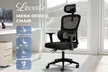 Levede Office Chairs; Executive PU Leather and Ergonomic Mesh - Image 2