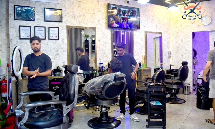 Image 2: Classic Hair Cut & Beard, Mani Pedi & Foot Scrub, Facial Steam & More