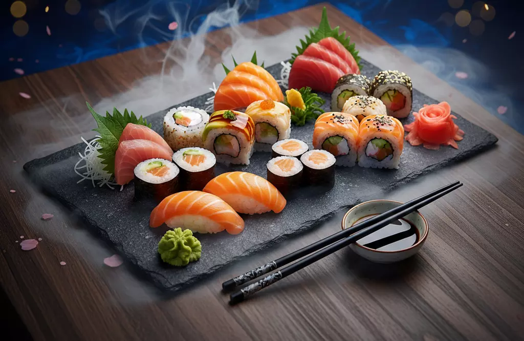 Sushi-Genuss zum Abholen: Lachs Combo Box oder Inside Out Box