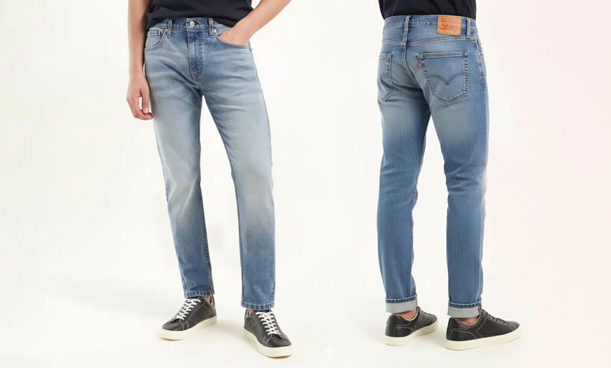 Image 7: Levi's 512 Men's Tapered Fit Jeans