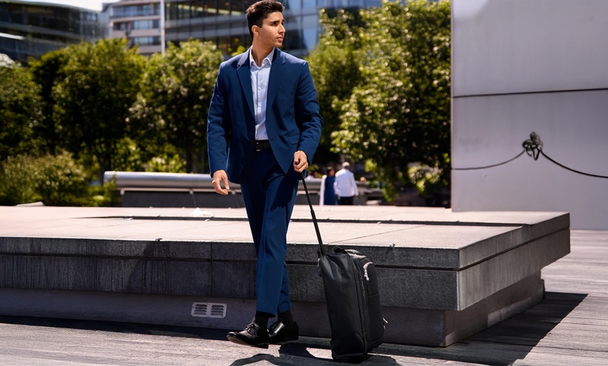 Image 7: 5 Cities Carry-On Lightweight Travel Bag Trolley Range