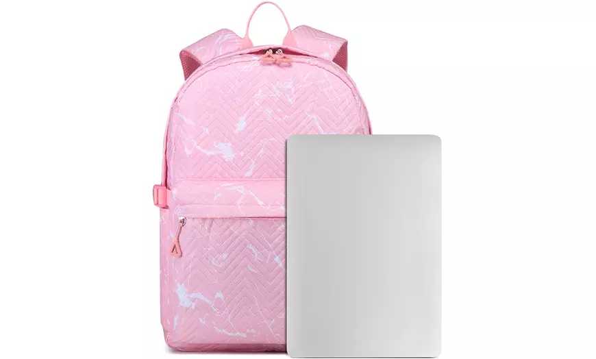 Image 13: Mochila escolar de 22 litros con compartimento para portátil