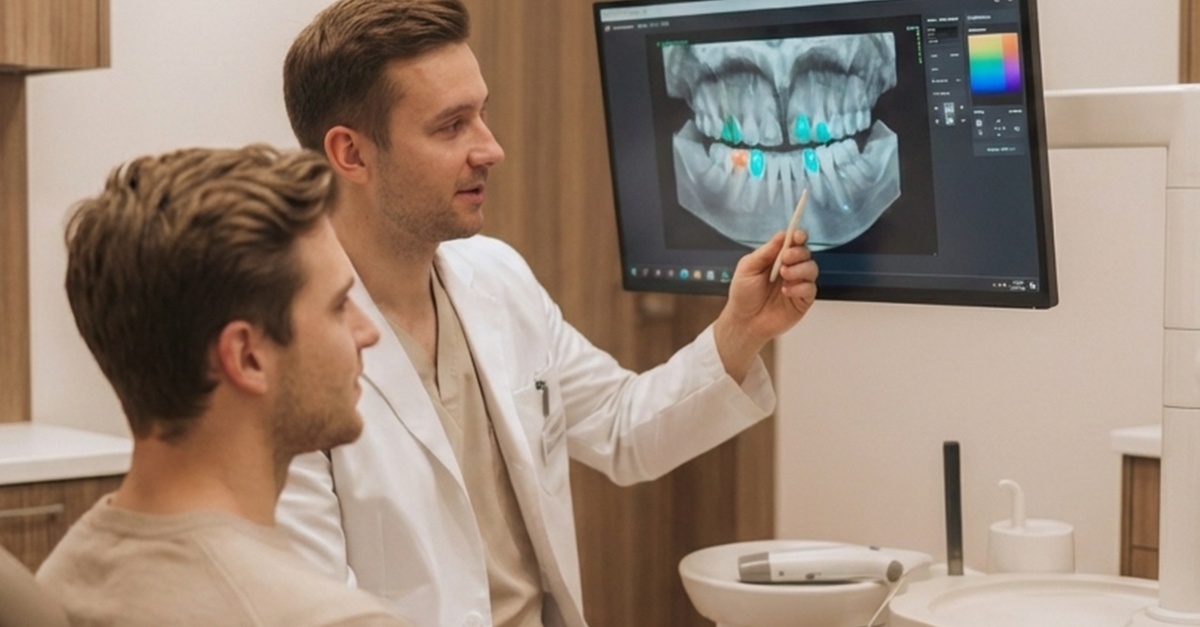 Limpieza bucal con revisión y radiografía en Madrid