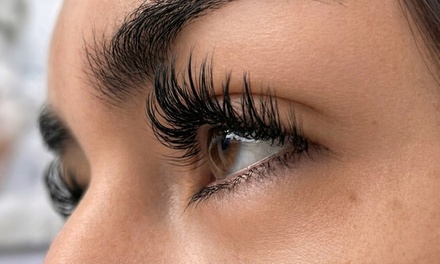 Full Set of Classic Eyelash Extensions - Lalas Lashes and Skin Care