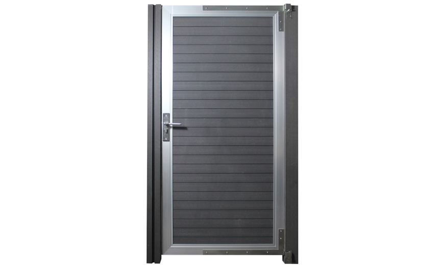 Image 2: Home Deluxe WPC-Gartentor CALLATOR