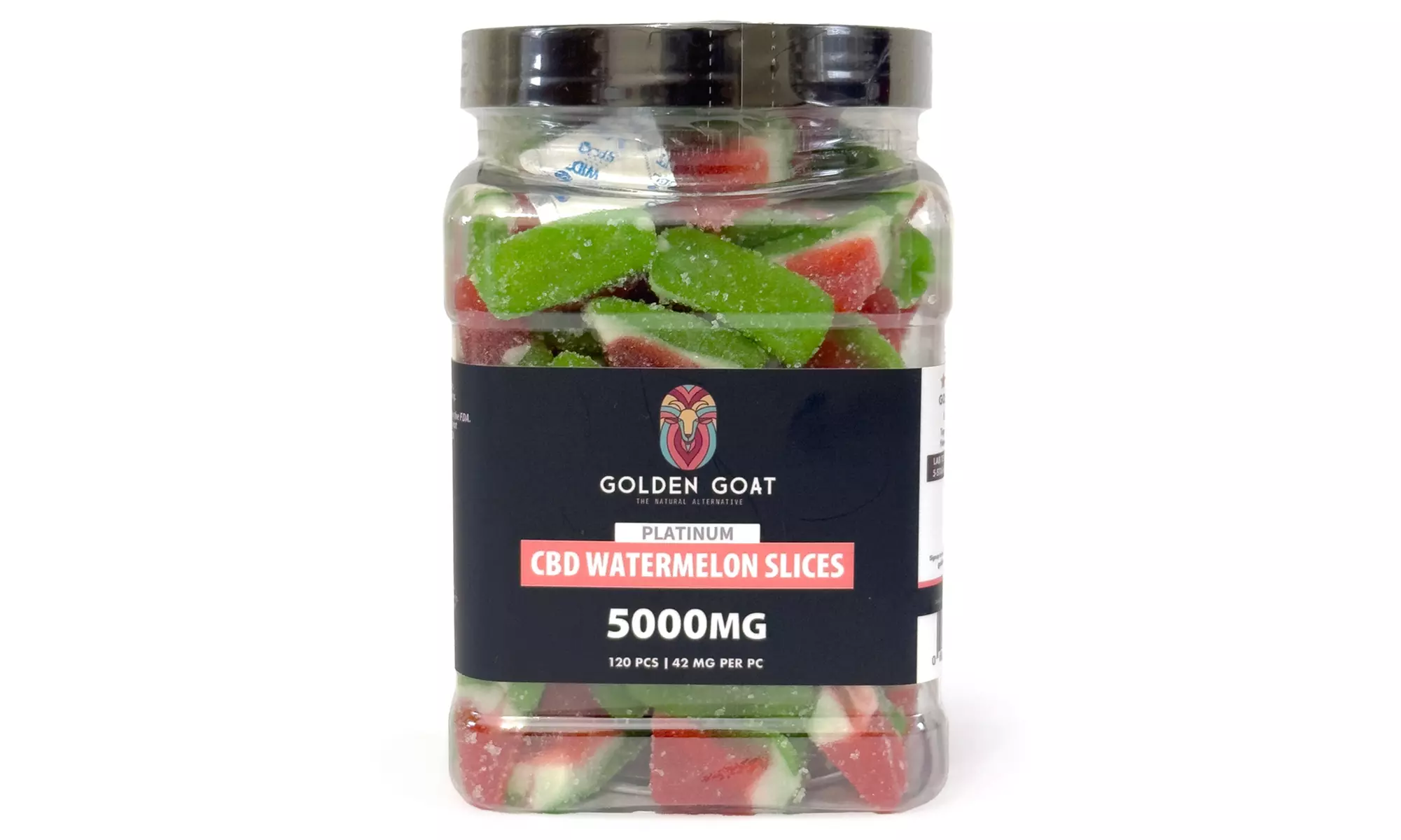 5000MG - 12,000MG MEGA Strength CBD Gummies by Golden Goat 