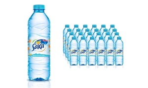 Saka Natural Still Mineral Water - 24 Pack of 500ml Bottles, Alkaline pH 8.22