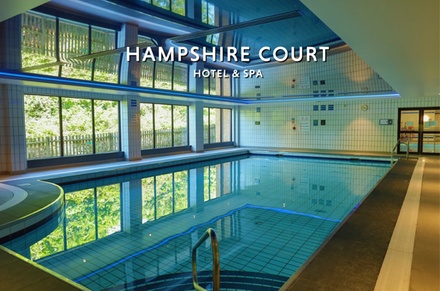 Hampshire Court: For One: Spa day 1 x 25m Treatment Lunch Prosecco - The Hampshire Court Hotel - Non Accommodation