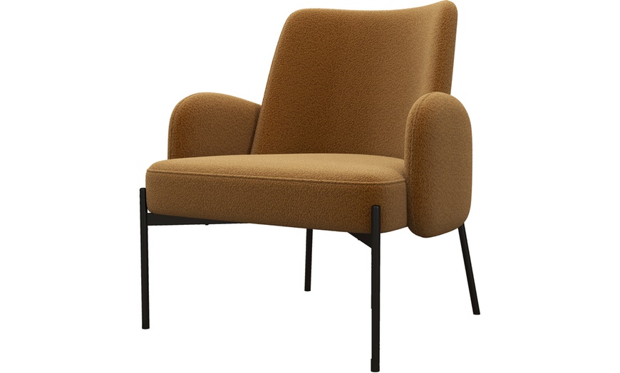 Image 12: Fauteuil en "Alexis" de Doosense en tissu cozy 