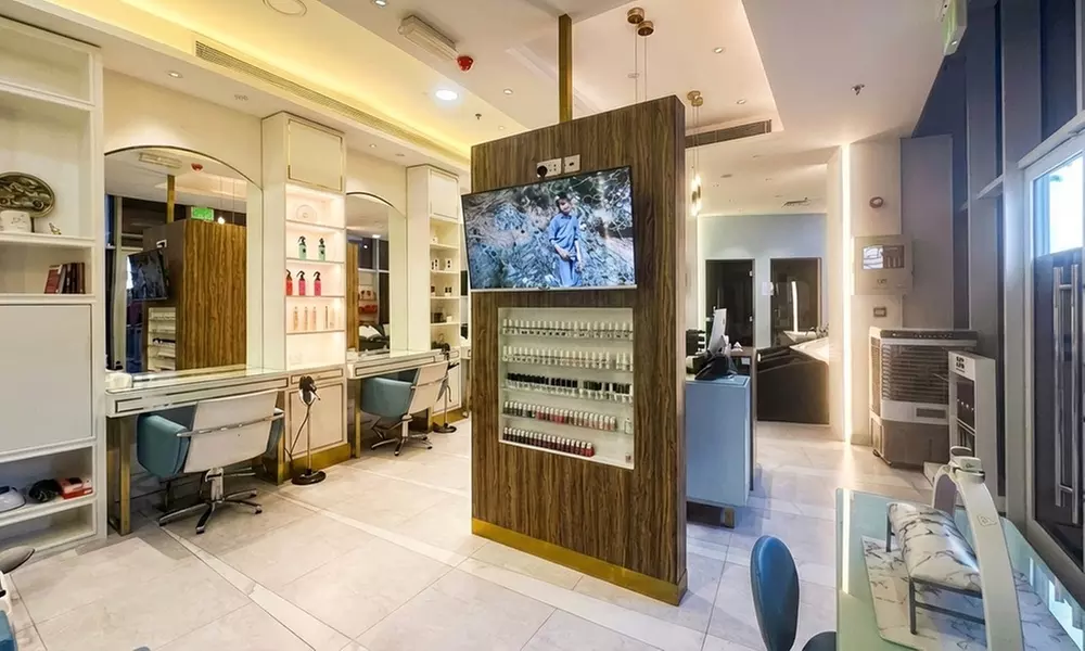 Hair Wash & Blow-Dry, Haircut, Roots Color or Full Hair Color