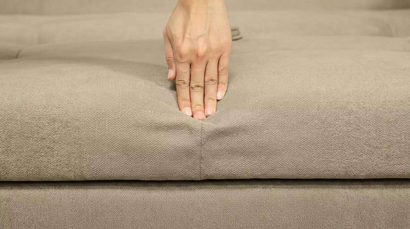 2 Seater Sofa Bed Convertible Bed Settee with 2 Cushions