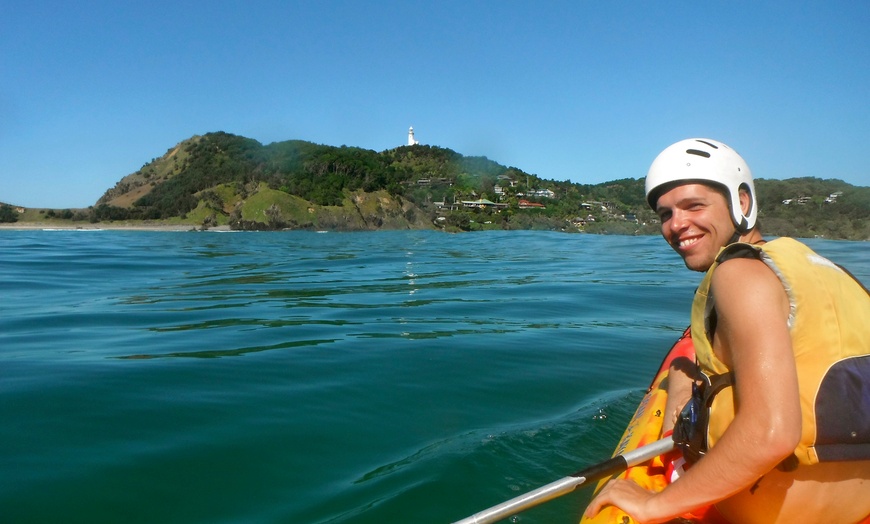 Image 1: Sunrise & Sunset: Explore Byron Bay & Brunswick River by Kayak