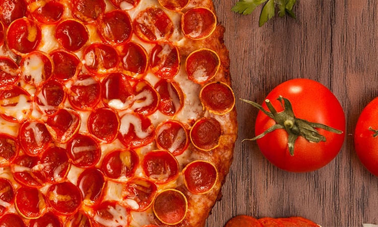 Large/Specialty Pizza, Wings, Beer/Wine, Drinks, $50 Credit, or More