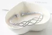 Diamond Cut Braided Cuff Bangle - Second Medium