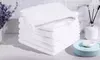 6 Pack White Washcloths Set Highly Absorbent and Soft Feel Fingertip Towels
