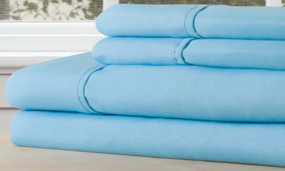 Lavish Home Series 1200 Microfiber Sheet Set