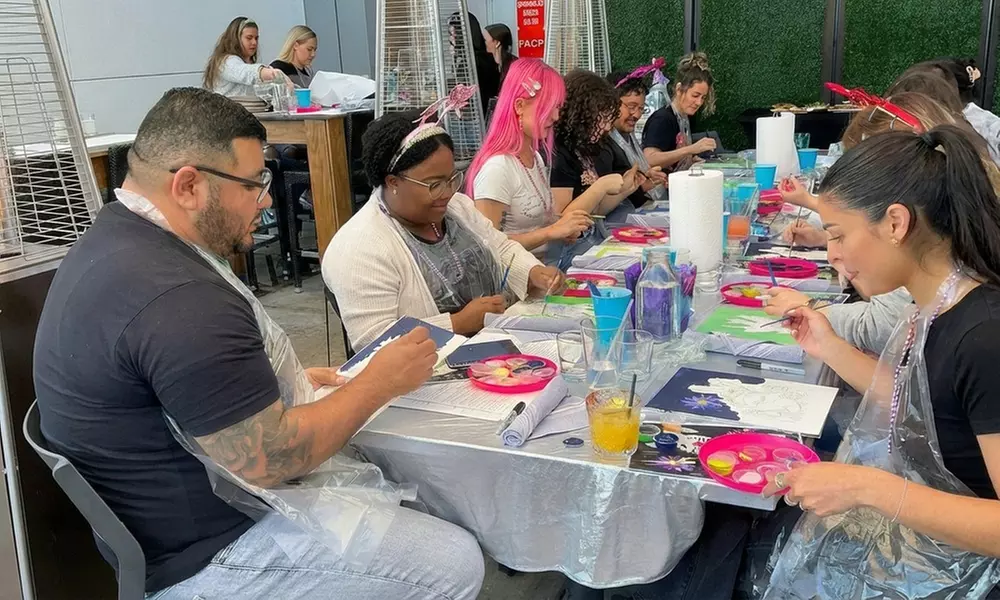 Sip & Paint Party for 1–10 People