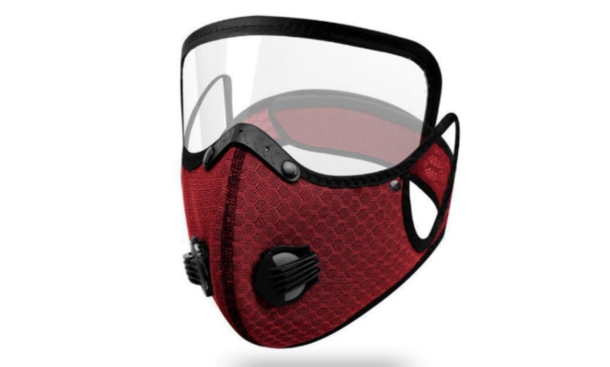 Image 4: Cycling Mask with Advanced Filtration and Adaptive Fit