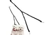 Waloo Pets Double Dog Bungee Dog Leash- Black,Red or Blue - Second Medium